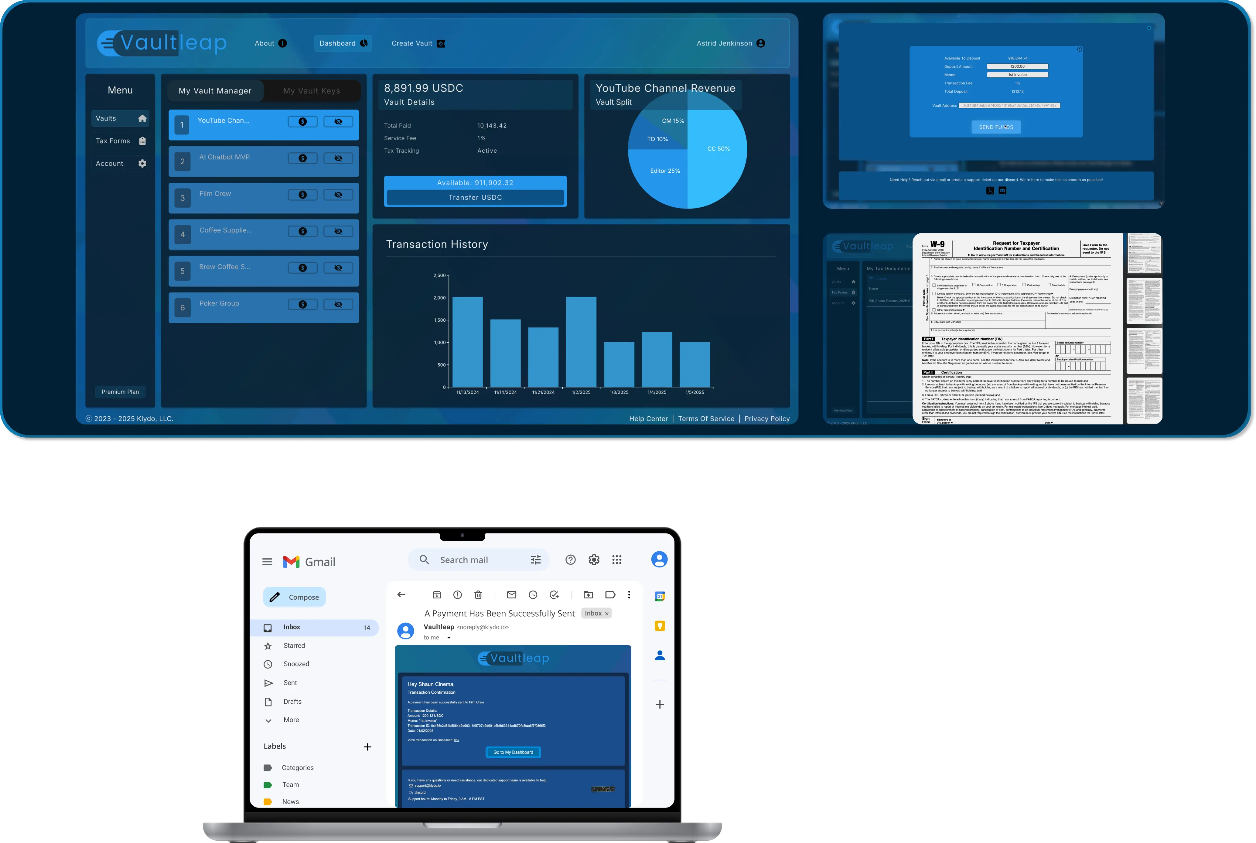 Dashboard Interface